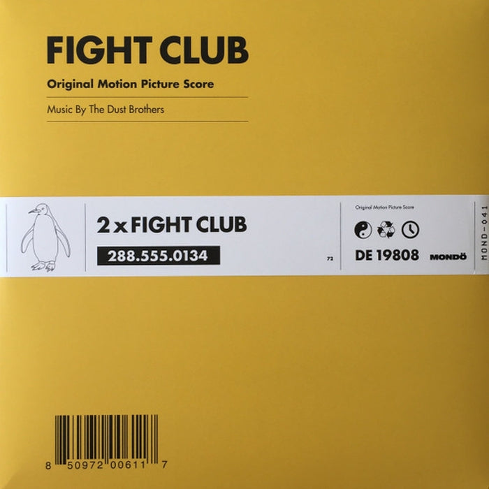 The Dust Brothers – Fight Club (Original Motion Picture Score) (LP, Vinyl Record Album)