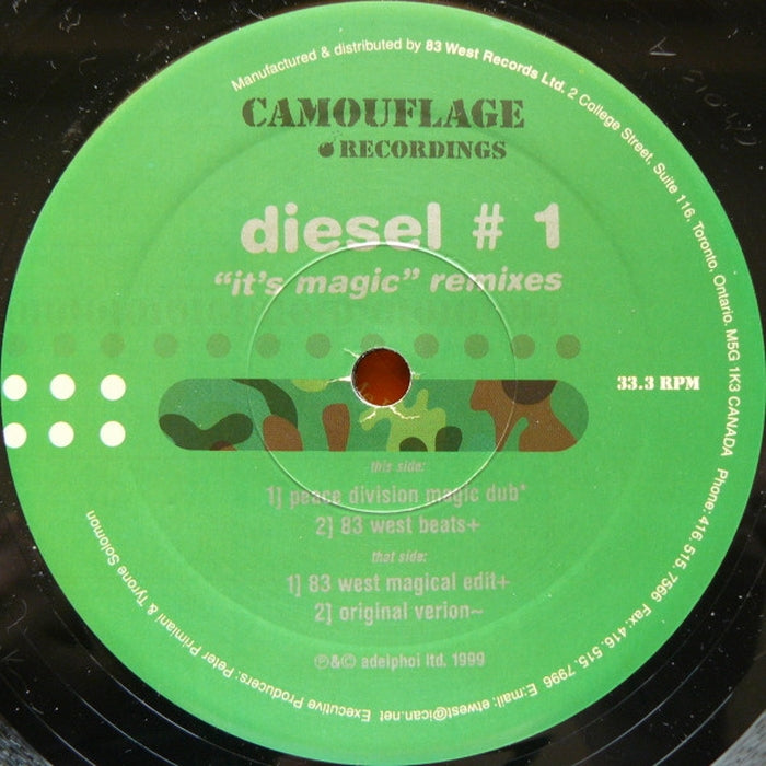 Diesel – It's Magic (Remixes) (LP, Vinyl Record Album)