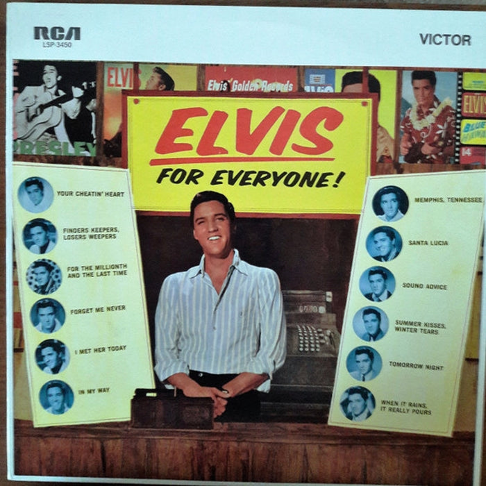 Elvis Presley – Elvis For Everyone! (LP, Vinyl Record Album)