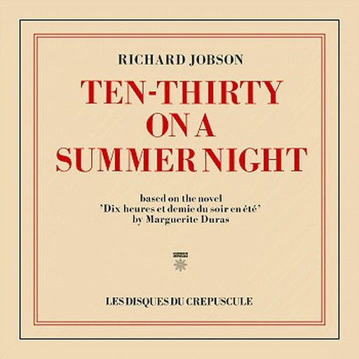 Ten-Thirty On A Summer Night – Richard Jobson (LP, Vinyl Record Album)