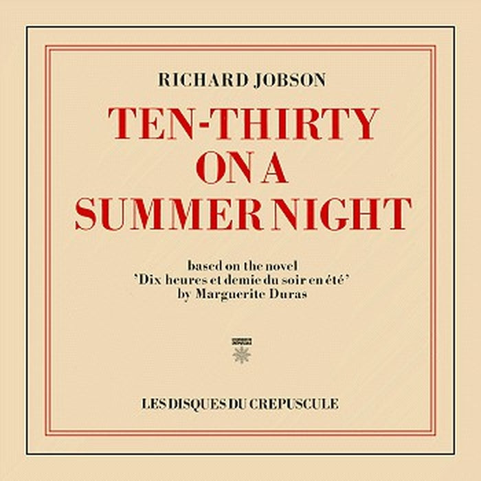 Ten-Thirty On A Summer Night – Richard Jobson (LP, Vinyl Record Album)