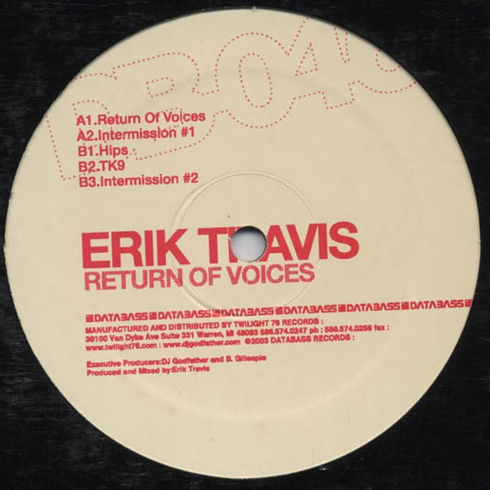 Erik Travis – Return Of Voices (LP, Vinyl Record Album)