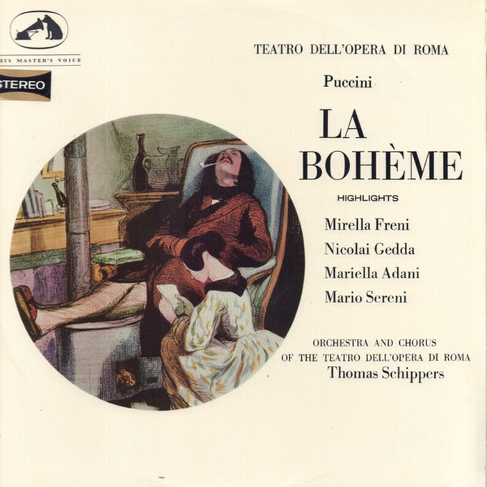 Giacomo Puccini – La Bohème Highlights (LP, Vinyl Record Album)