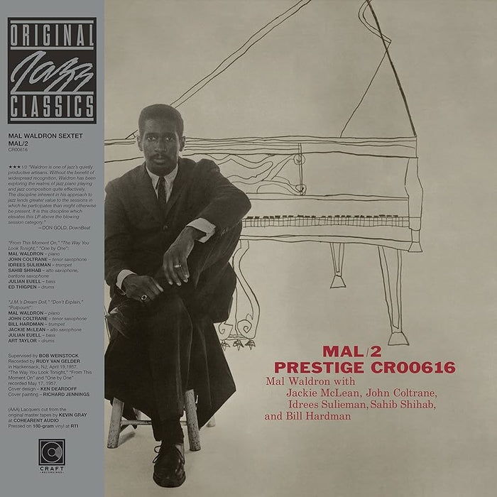 Mal Waldron, Jackie McLean, John Coltrane, Idrees Sulieman, Sahib Shihab, Bill Hardman – Mal/2 (LP, Vinyl Record Album)