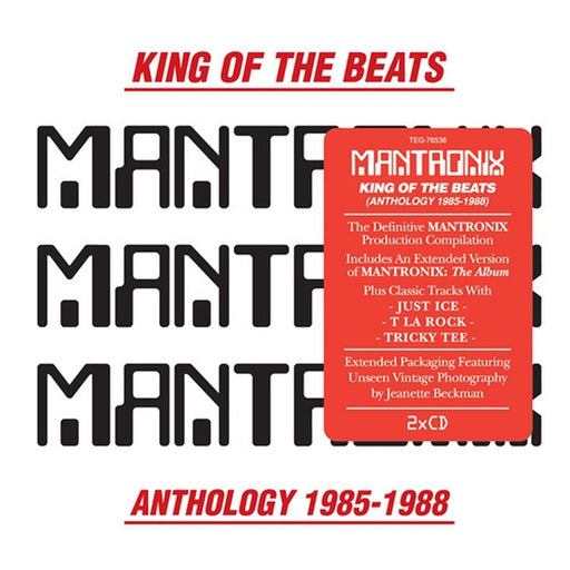 Mantronix – King Of The Beats : Anthology 1985 - 1988 (LP, Vinyl Record Album)