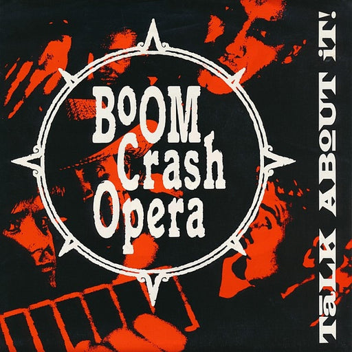 Boom Crash Opera – Talk About It! (LP, Vinyl Record Album)