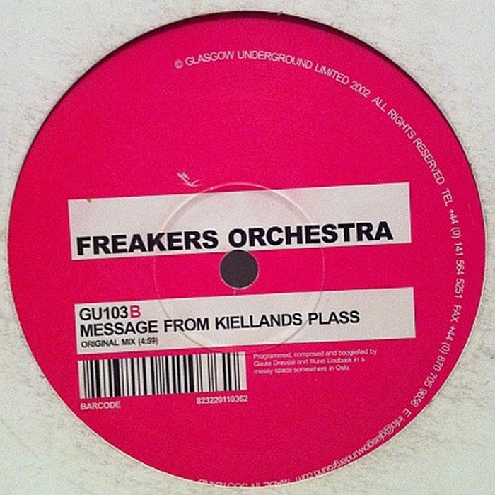 Freakers Orchestra – New York :: Chicago / Message From Kiellands Plass (LP, Vinyl Record Album)