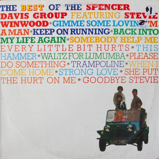 The Spencer Davis Group – The Best Of Spencer Davis Group Featuring Steve Winwood (LP, Vinyl Record Album)