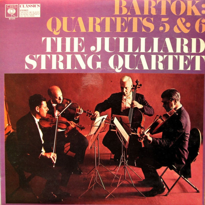 Béla Bartók, Juilliard String Quartet – String Quartets Nos. 5 & 6 (LP, Vinyl Record Album)