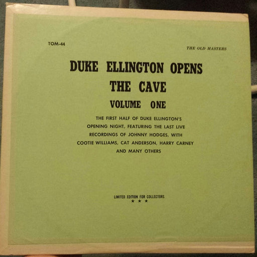 Duke Ellington – Duke Ellington Opens The Cave Volume One (LP, Vinyl Record Album)