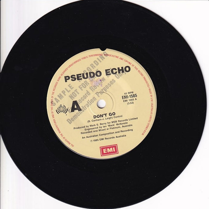 Pseudo Echo – Living In A Dream (LP, Vinyl Record Album)