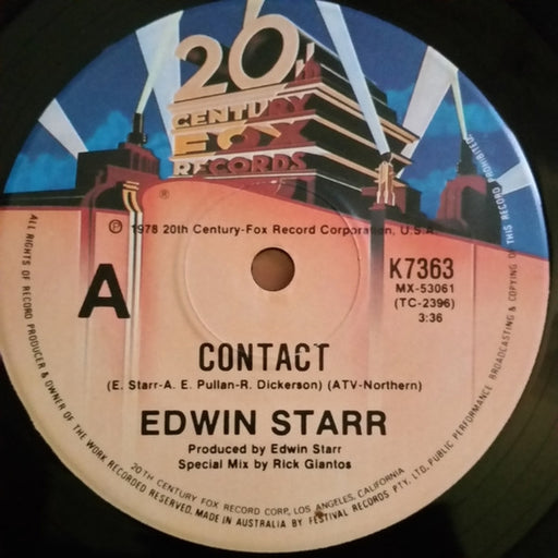 Edwin Starr – Contact (LP, Vinyl Record Album)