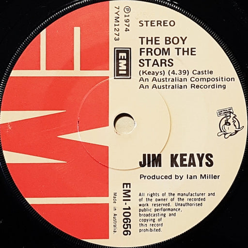 Jim Keays – The Boy From The Stars (LP, Vinyl Record Album)