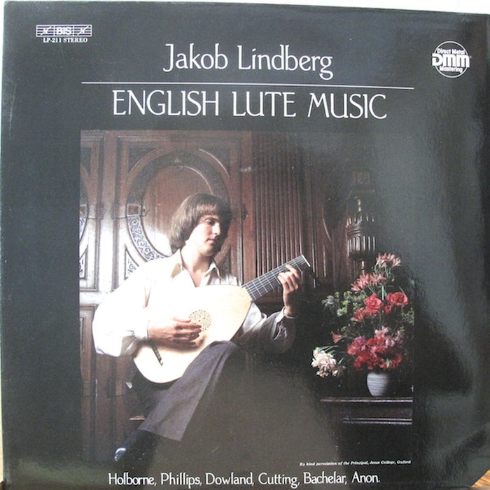 Jakob Lindberg – English Lute Music (LP, Vinyl Record Album)