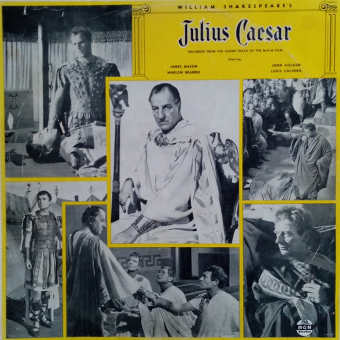 Miklós Rózsa – - M-G-M Presents Dramatic Highlights From William Shakespeare's JULIUS CAESAR (LP, Vinyl Record Album)