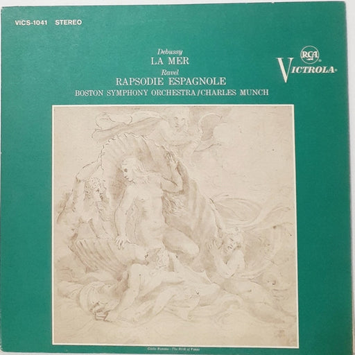 Claude Debussy, Maurice Ravel, Boston Symphony Orchestra, Charles Munch – La Mer / Rapsodie Espagnole (LP, Vinyl Record Album)