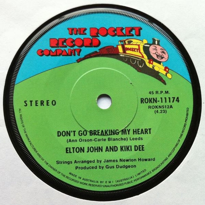 Elton John, Kiki Dee – Don't Go Breaking My Heart (LP, Vinyl Record Album)