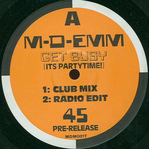 M-D-Emm – Get Busy (It's Partytime!) (LP, Vinyl Record Album)