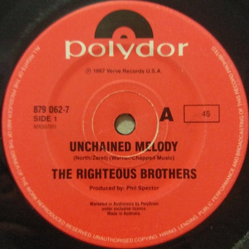 The Righteous Brothers – Unchained Melody (LP, Vinyl Record Album)