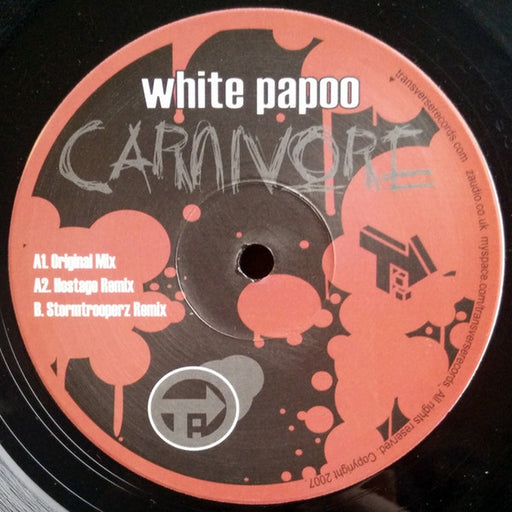 White Papoo – Carnivore (LP, Vinyl Record Album)