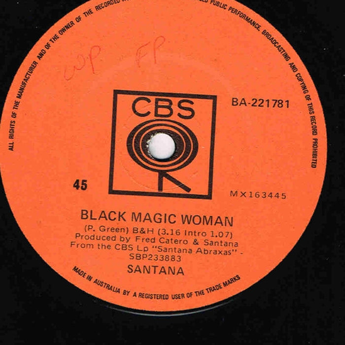 Santana – Black Magic Woman (LP, Vinyl Record Album)