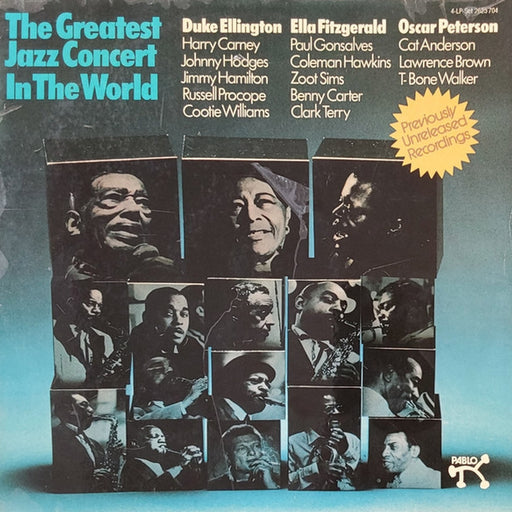 Various – The Greatest Jazz Concert In The World (LP, Vinyl Record Album)