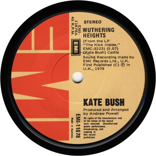 Kate Bush – Wuthering Heights (LP, Vinyl Record Album)