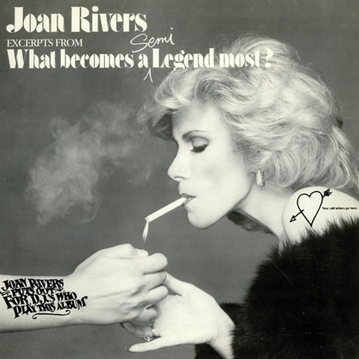 Joan Rivers – Excerpts From "What Becomes A Semi-Legend Most?" (LP, Vinyl Record Album)