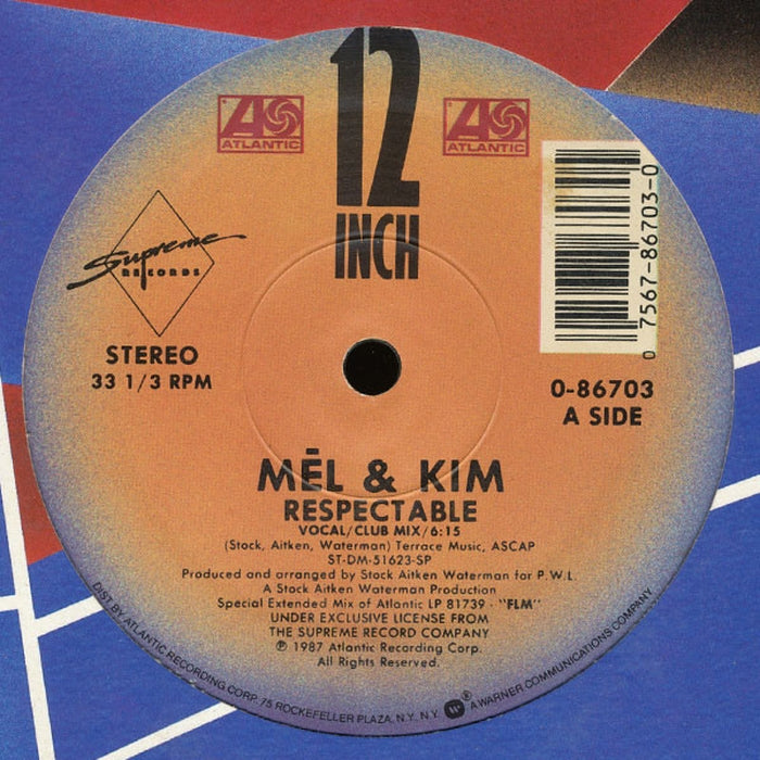 Mel & Kim – Respectable (LP, Vinyl Record Album)