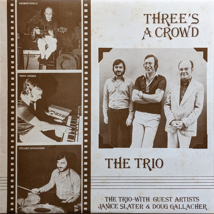 The Trio, Janice Slater, Doug Gallacher – Three's A Crowd (LP, Vinyl Record Album)