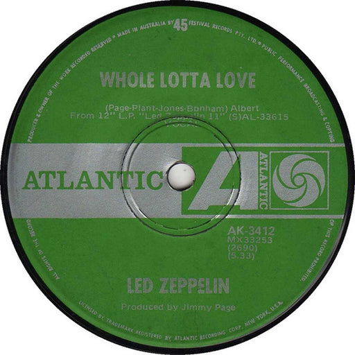 Led Zeppelin – Whole Lotta Love (LP, Vinyl Record Album)