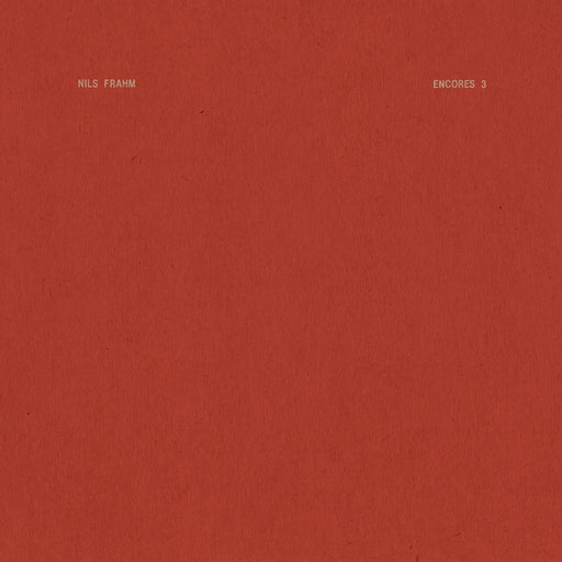 Nils Frahm – Encores 3 (LP, Vinyl Record Album)