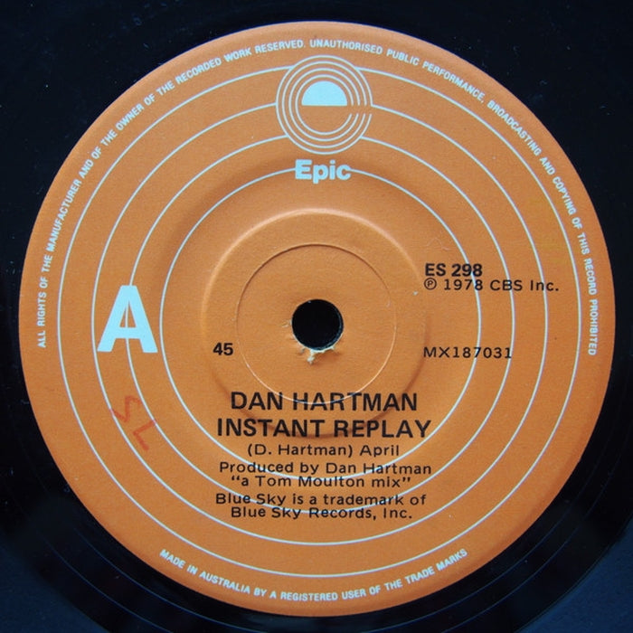 Dan Hartman – Instant Replay (LP, Vinyl Record Album)