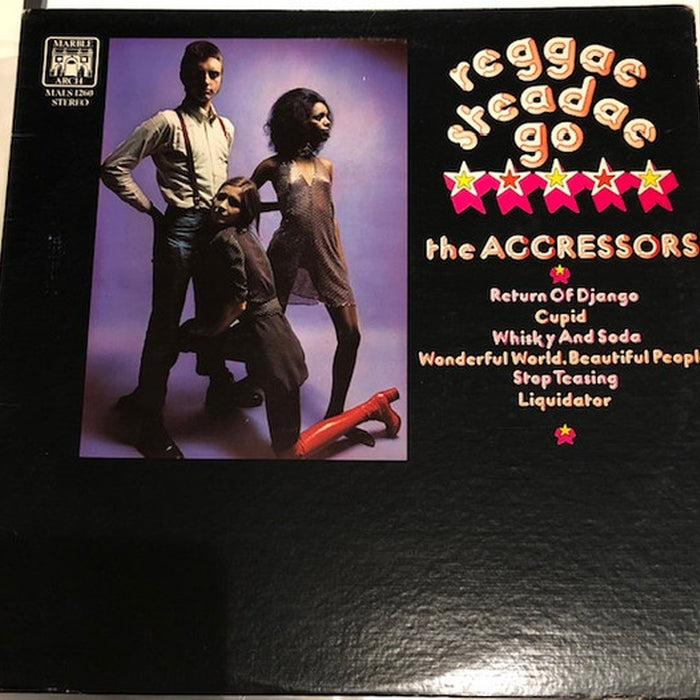 The Aggressors – Reggae Steadae Go (LP, Vinyl Record Album)