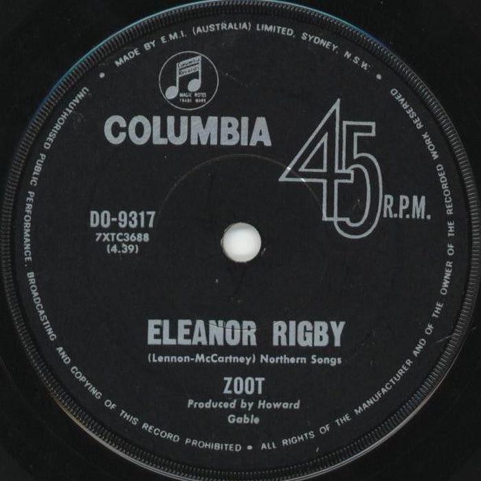 Zoot – Eleanor Rigby (LP, Vinyl Record Album)