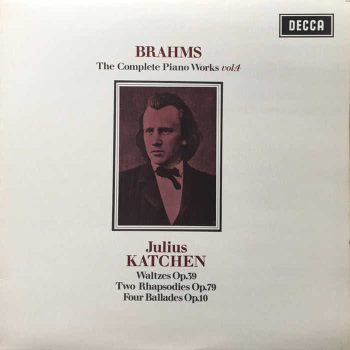 Johannes Brahms, Julius Katchen – The Complete Piano Works Vol. 4 (LP, Vinyl Record Album)