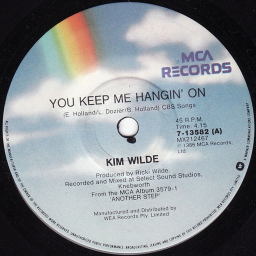 Kim Wilde – You Keep Me Hangin' On (LP, Vinyl Record Album)