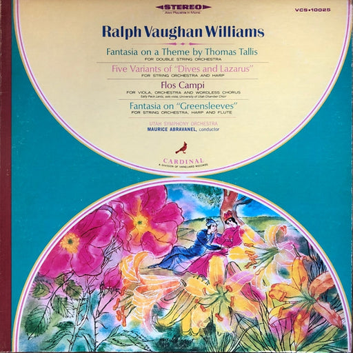 Ralph Vaughan Williams, Utah Symphony Orchestra, Maurice de Abravanel – Fantasia On A Theme By Thomas Tallis / Five Variants Of "Dives And Lazarus" / Flos Campi / Fantasia On "Greensleeves" (LP, Vinyl Record Album)