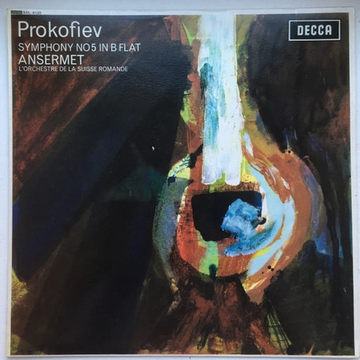 Sergei Prokofiev, Ernest Ansermet, L'Orchestre De La Suisse Romande – Symphony No 5 In B Flat (LP, Vinyl Record Album)