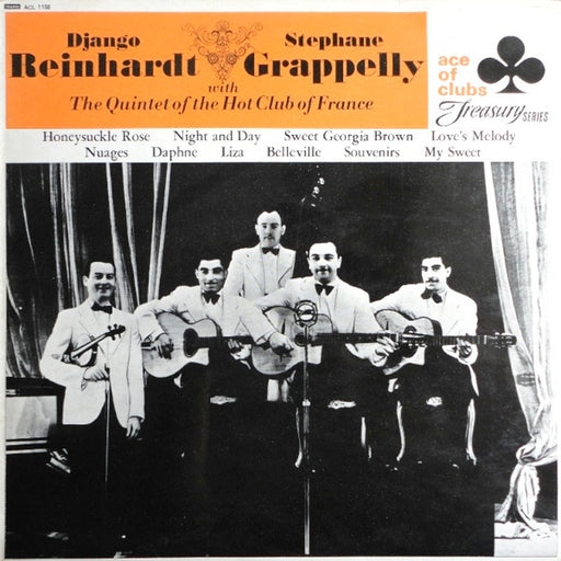 Django Reinhardt, Stéphane Grappelli, Quintette Du Hot Club De France – Django Reinhardt & Stephane Grappelly With The Quintet Of The Hot Club Of France (LP, Vinyl Record Album)