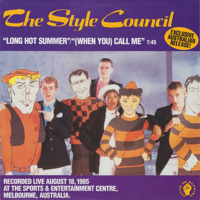 The Style Council – Long Hot Summer/(When You) Call Me (LP, Vinyl Record Album)