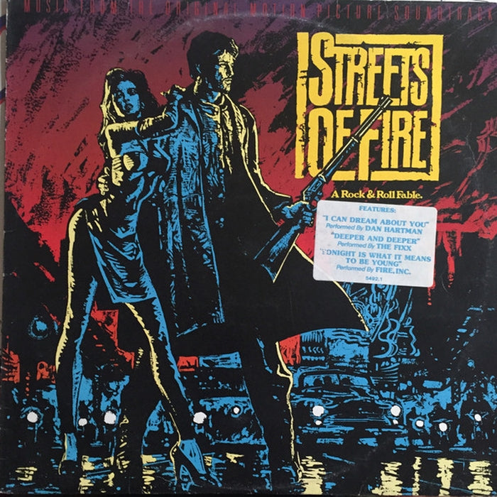 Various – Streets Of Fire - Music From The Original Motion Picture Soundtrack (LP, Vinyl Record Album)