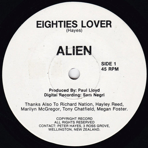 Alien – Eighties Lover (LP, Vinyl Record Album)