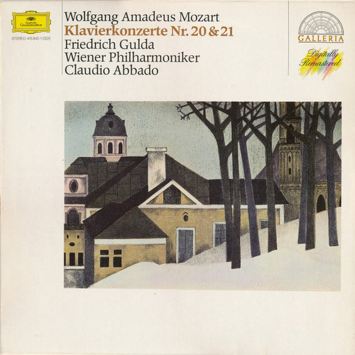 Wolfgang Amadeus Mozart, Friedrich Gulda, Wiener Philharmoniker, Claudio Abbado – Klavierkonzerte Nr. 20 & 21 (LP, Vinyl Record Album)