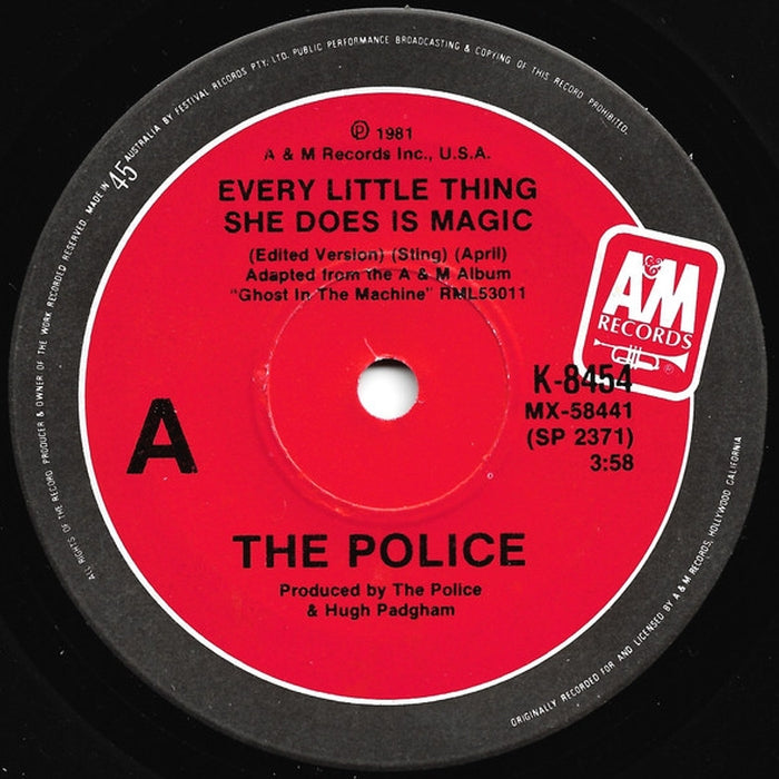 The Police – Every Little Thing She Does Is Magic (LP, Vinyl Record Album)