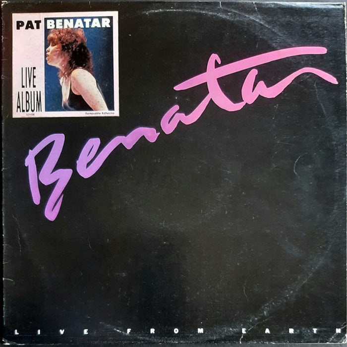 Pat Benatar – Live From Earth (LP, Vinyl Record Album)