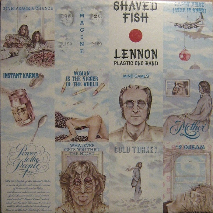 John Lennon, The Plastic Ono Band – Shaved Fish (LP, Vinyl Record Album)