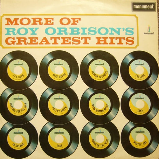 Roy Orbison – More Of Roy Orbison's Greatest Hits (LP, Vinyl Record Album)