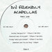 Various – Dj Friendly Acapellas Part One (LP, Vinyl Record Album)