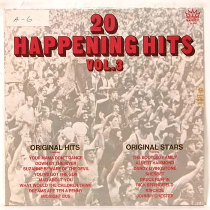 Various – 20 Happening Hits Vol. 3 (LP, Vinyl Record Album)